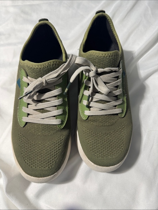 Vessi Shoes - Vessi Weekend Sneakers Waterproof Knit Shoes Green Men’s 6 / Women’s 7 Outdoor
